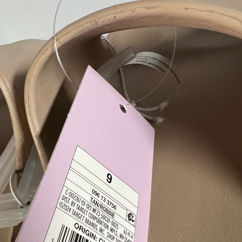 Wild Fable Women's Tan Slide Sandals Size 9 - Picture 4 of 4